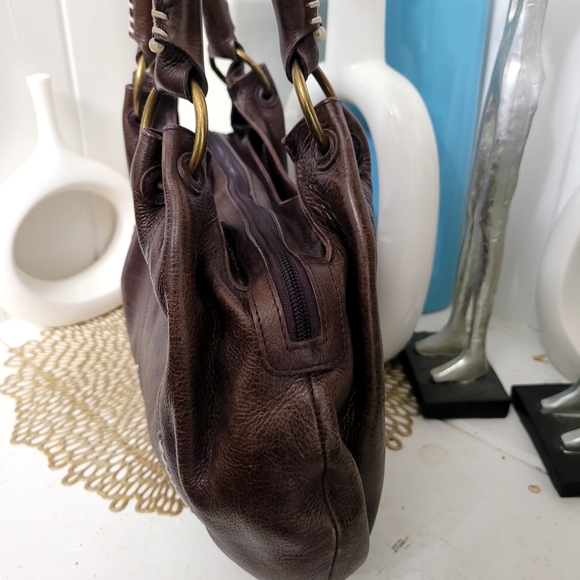 RADLEY LONDON Dark Brown Leather Shoulder Bag - Picture 3 of 13